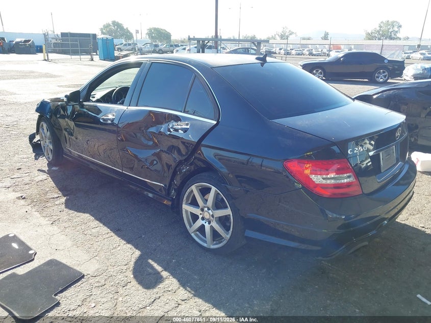 Vin: wddgf4hb5ea953160, lot: 46577198, mercedes-benz c 250 sport 20143