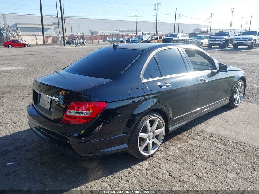 Vin: wddgf4hb5ea953160, lot: 46577198, mercedes-benz c 250 sport 20144