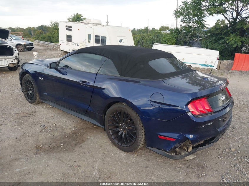 Vin: 1fatp8ff0j5120264, lot: 46577209, ford mustang gt premium 20183