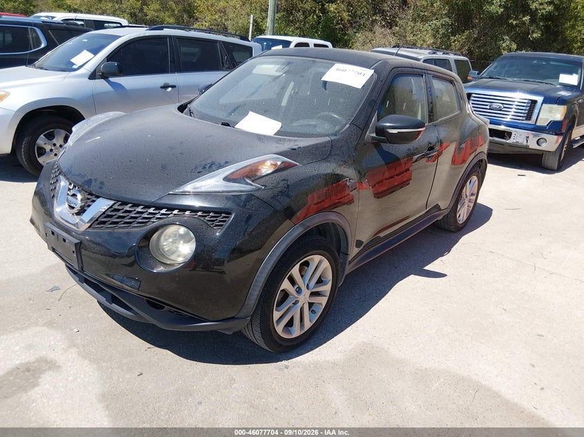 Vin: jn8af5mv9ft562464, lot: 46577251, nissan juke s 20152