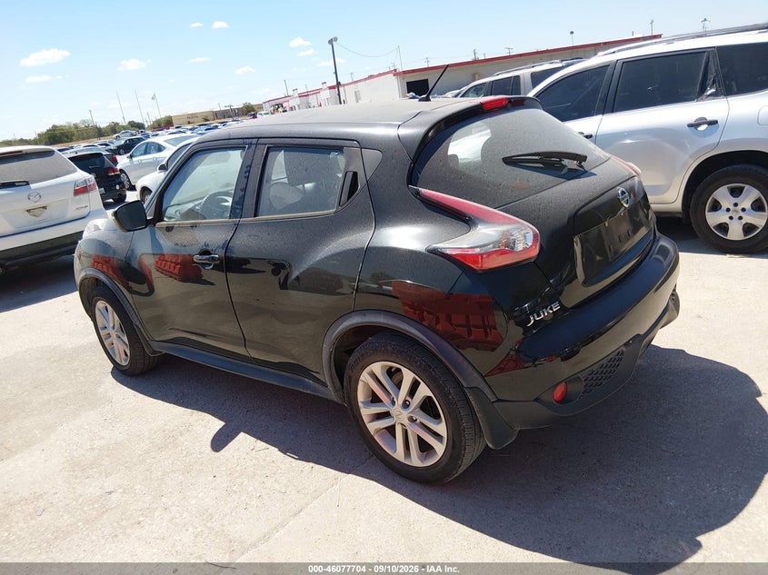Vin: jn8af5mv9ft562464, lot: 46577251, nissan juke s 20153