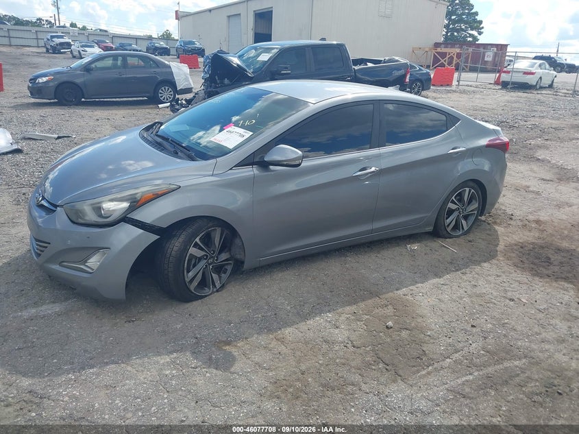 Vin: kmhdh4ae1fu353355, lot: 46577255, hyundai elantra limited 20152