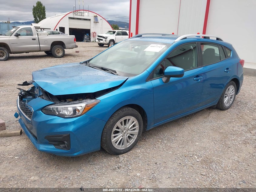 Vin: 4s3gtad64h3744625, lot: 46577262, subaru impreza 2.0i premium 20172