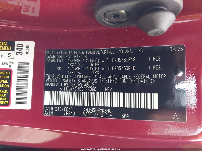 TOYOTA SIENNA - zdjęcie 9