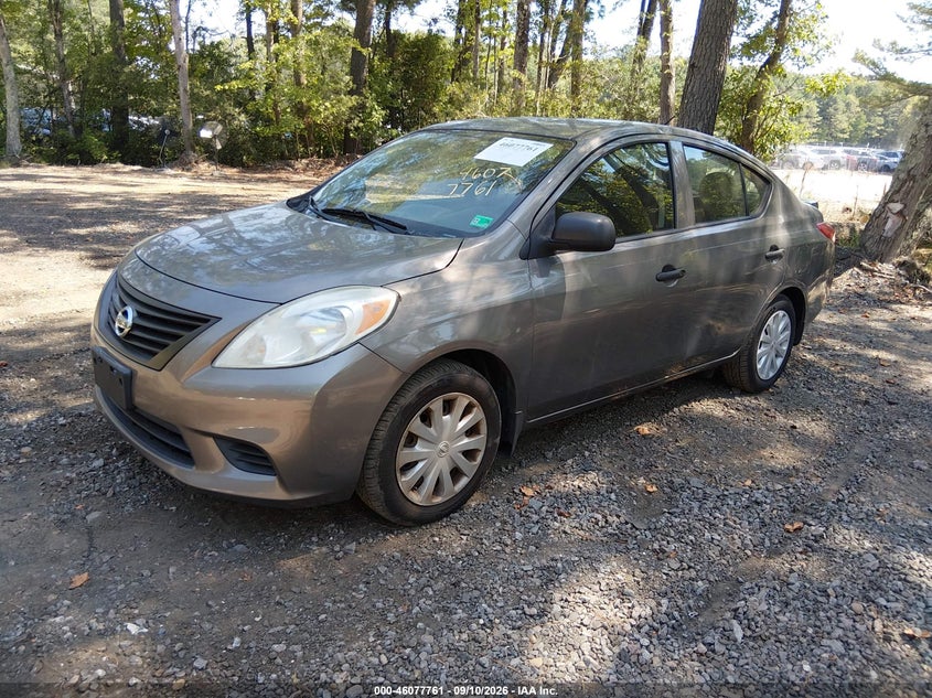 Vin: 3n1cn7ap5el831008, lot: 46577308, nissan versa 1.6 s+ 20142