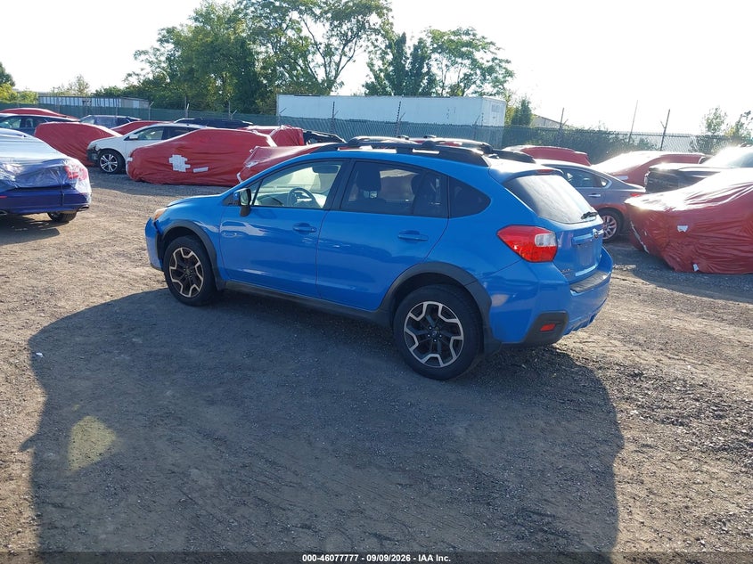 2017 SUBARU XV SPORT UTILITY VEHICLE 2.0L H-4 DOHC, VVT, REGULAR , 148HP