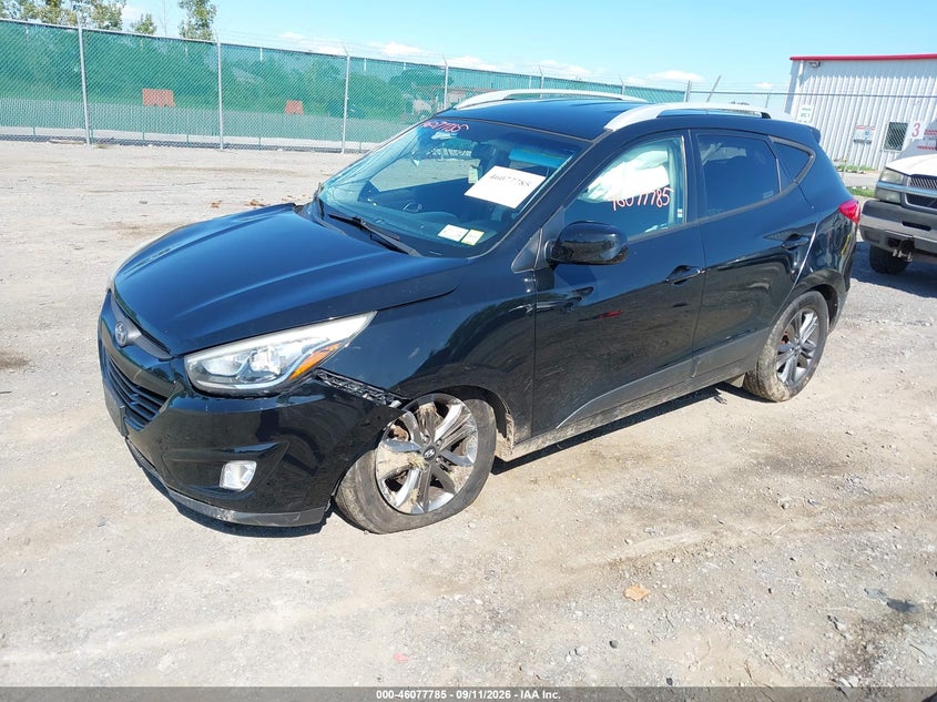 Vin: km8jucag7eu943648, lot: 46577332, hyundai tucson se 20142