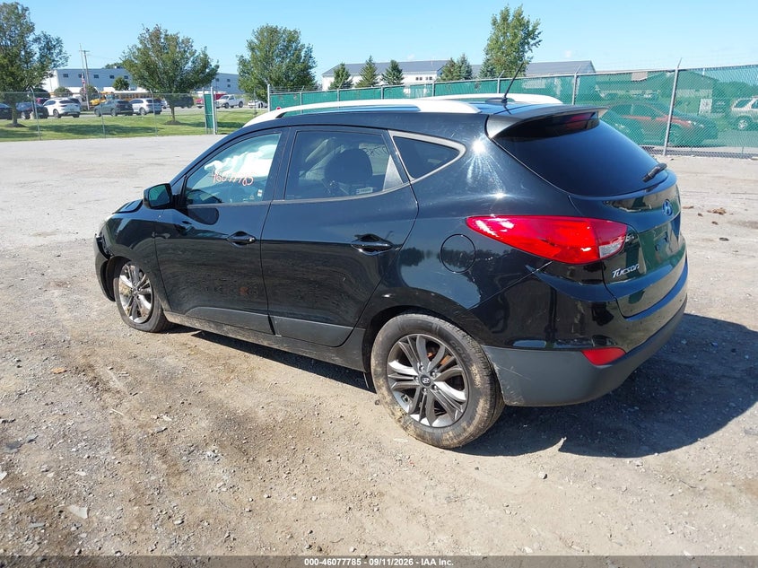 Vin: km8jucag7eu943648, lot: 46577332, hyundai tucson se 20143