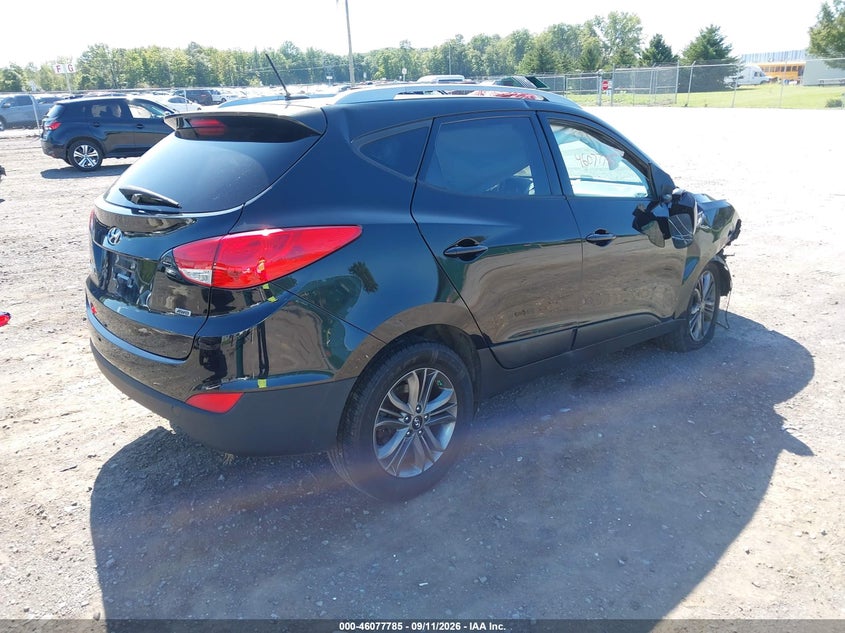 Vin: km8jucag7eu943648, lot: 46577332, hyundai tucson se 20144