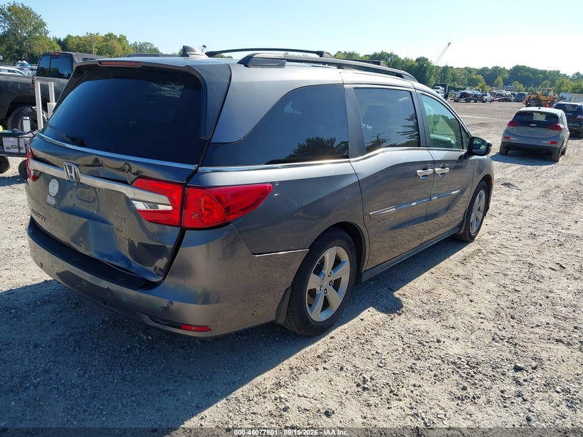 Vin: 5fnrl6h7xjb028507, lot: 46577348, honda odyssey ex-l 20184