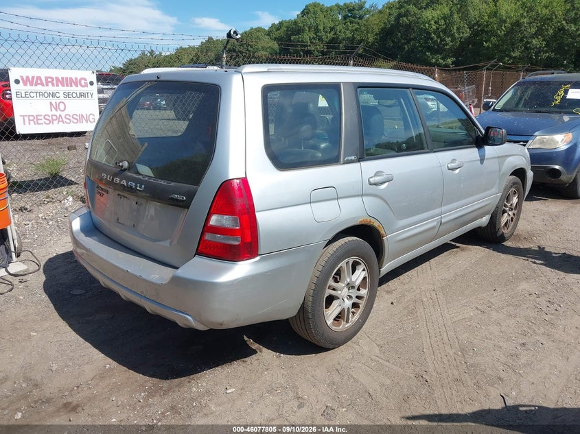 2004 SUBARU FORESTER auction photo 4