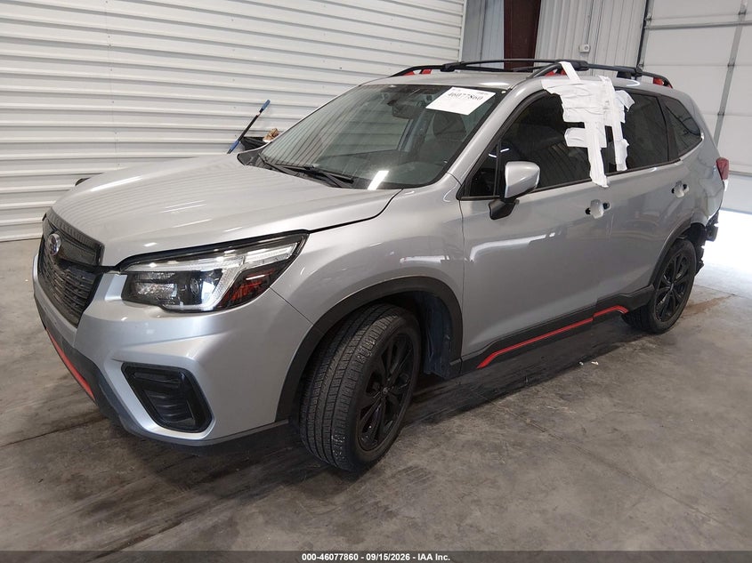 Vin: jf2skarc4mh466691, lot: 46577407, subaru forester sport 20212