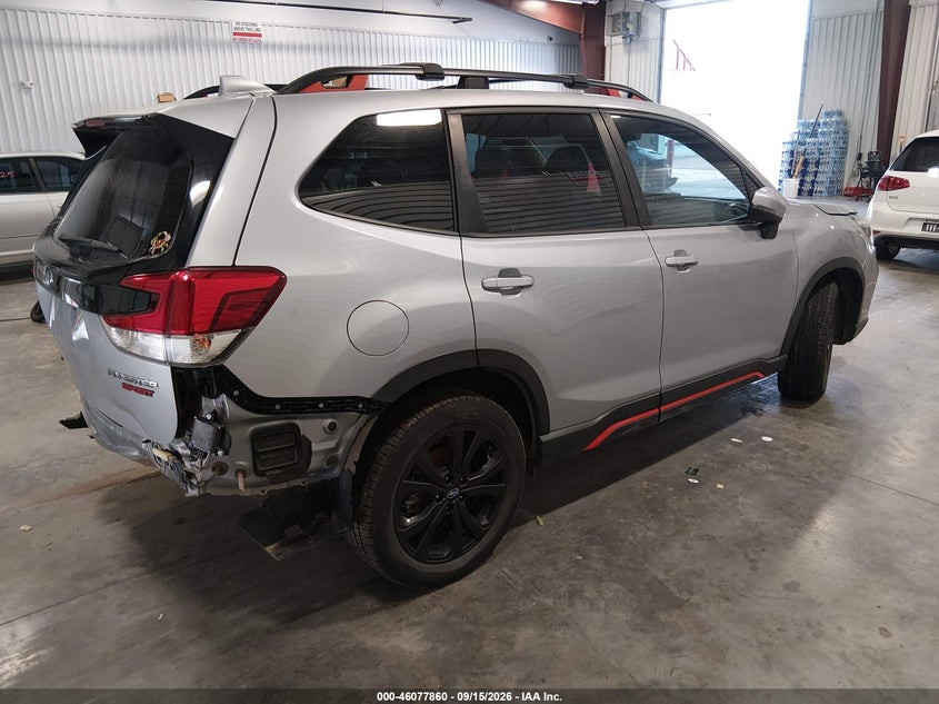 Vin: jf2skarc4mh466691, lot: 46577407, subaru forester sport 20214