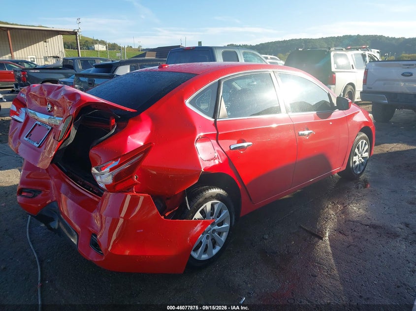 Vin: 3n1ab7apxgy339273, lot: 46577422, nissan sentra sv 20164