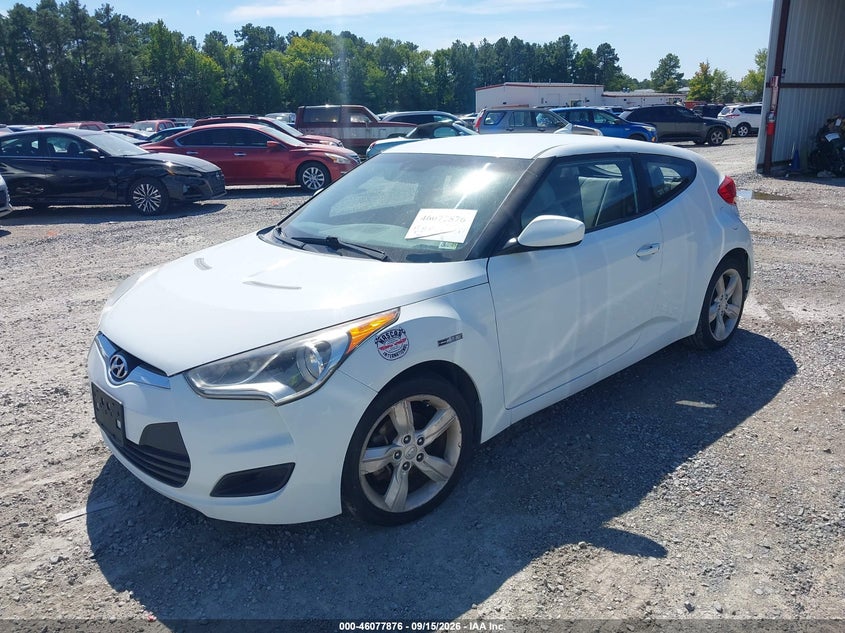 Vin: kmhtc6adxdu088333, lot: 46577423, hyundai veloster base w/gray 20132
