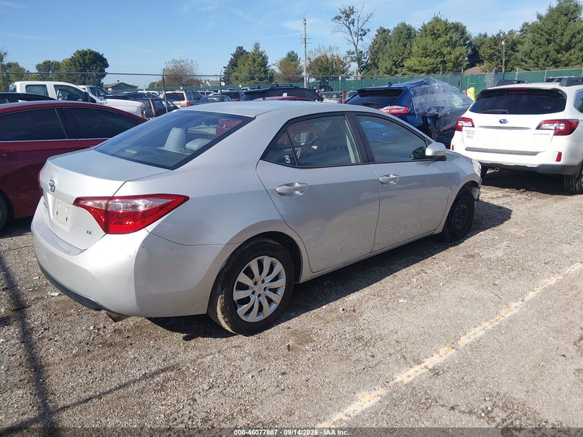 Vin: 2t1burhe9hc827966, lot: 46577434, toyota corolla le 20174