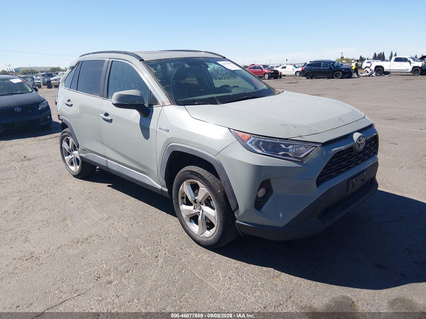 Vin: 4t3b6rfv7mu050930, lot: 46577436, toyota rav4 hybrid xle premium 2021 img_1