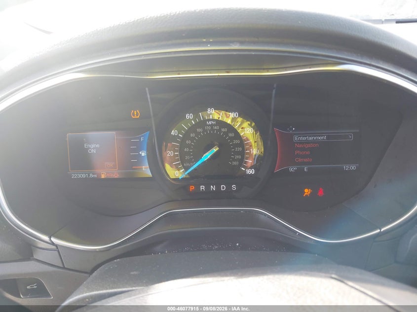 2016 FORD FUSION auction photo 7