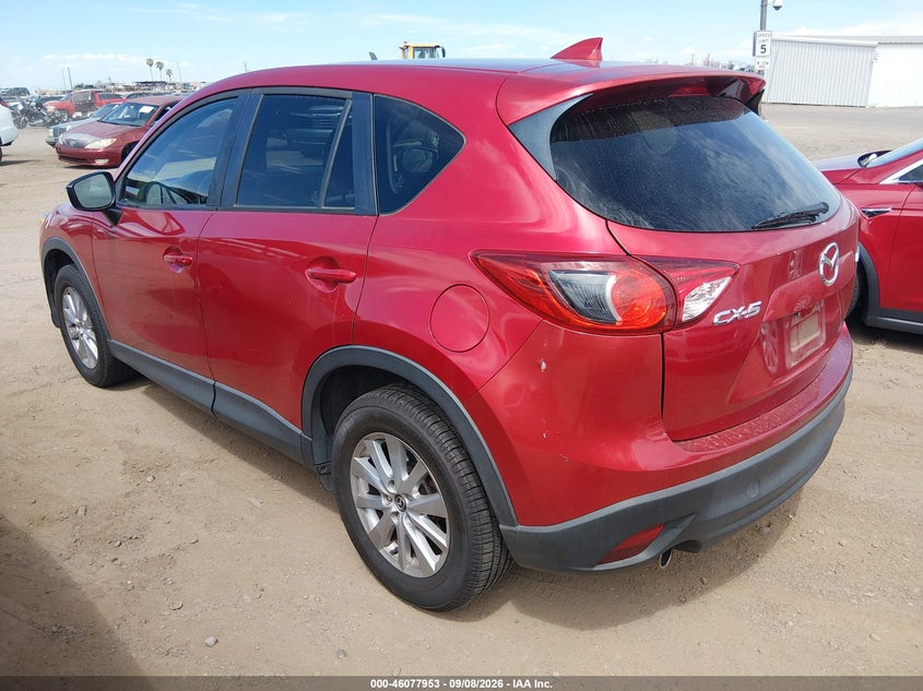 Vin: jm3ke2cy3g0811817, lot: 46577500, mazda cx-5 touring 20163