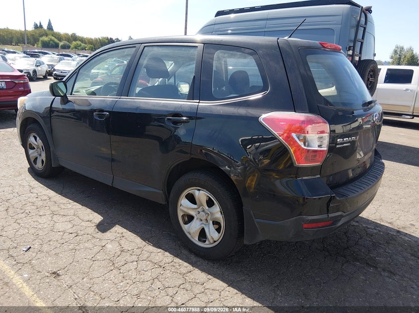 2014 SUBARU FORESTER auction photo 3