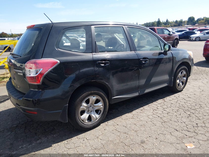 2014 SUBARU FORESTER auction photo 4
