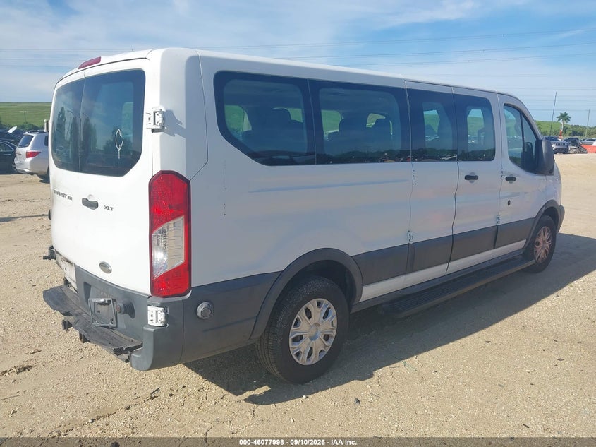 Vin: 1fbzx2zm9fka28711, lot: 46577545, ford transit-350 xlt 20154