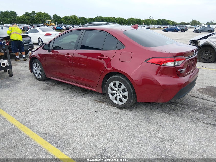 Vin: 5yfb4mde7rp114607, lot: 46577564, toyota corolla le 20243
