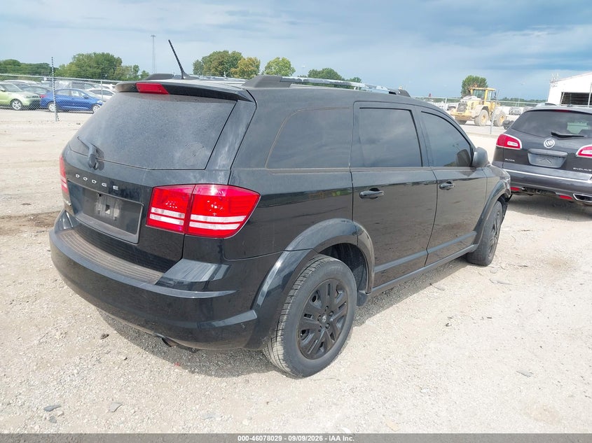 Vin: 3c4pdcab5ht601813, lot: 46577575, dodge journey se 20174