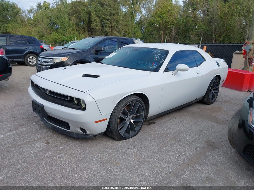 Vin: 2c3cdzbg8fh775252, lot: 46577579, dodge challenger sxt plus 20152
