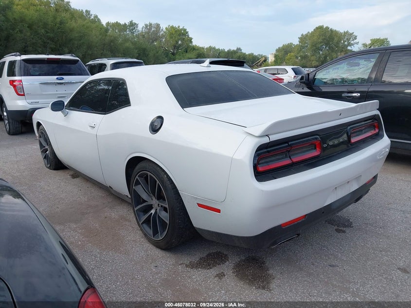 Vin: 2c3cdzbg8fh775252, lot: 46577579, dodge challenger sxt plus 20153