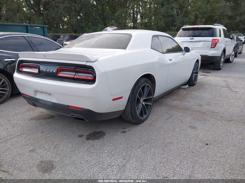 Vin: 2c3cdzbg8fh775252, lot: 46577579, dodge challenger sxt plus 20154