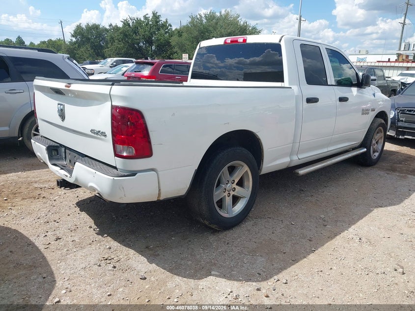 Vin: 1c6rr7ft7es137107, lot: 46577584, ram 1500 express 20144
