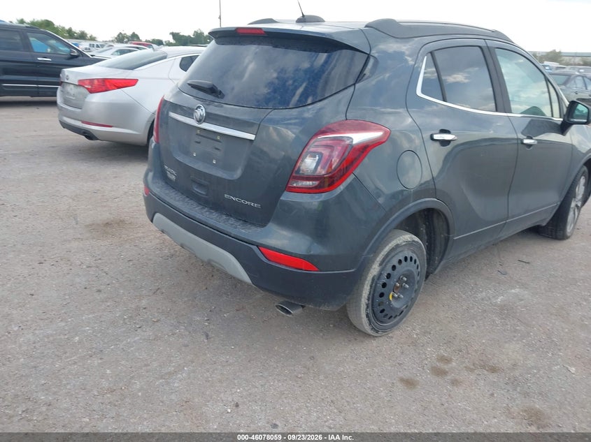 Vin: kl4cjasb7jb671809, lot: 46577606, buick encore preferred 20184