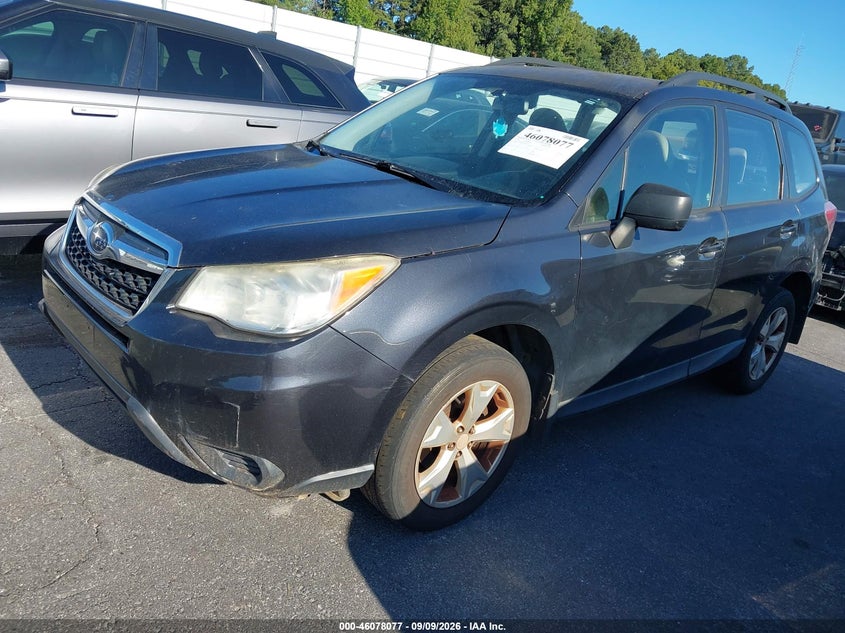 2015 SUBARU FORESTER auction photo 2