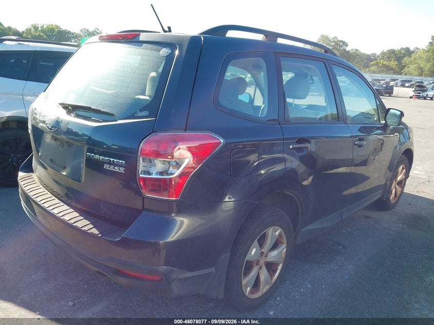 2015 SUBARU FORESTER auction photo 4