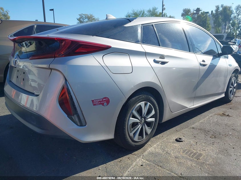 Vin: jtdkarfp4k3109044, lot: 46577641, toyota prius prime premium 20194