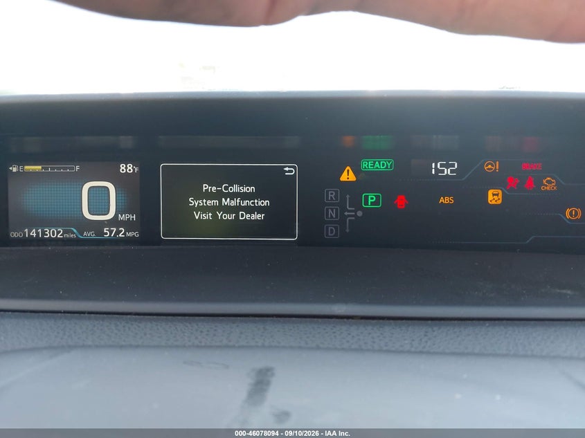TOYOTA PRIUS PRIME 2019 VIN JTDKARFP4K3109044