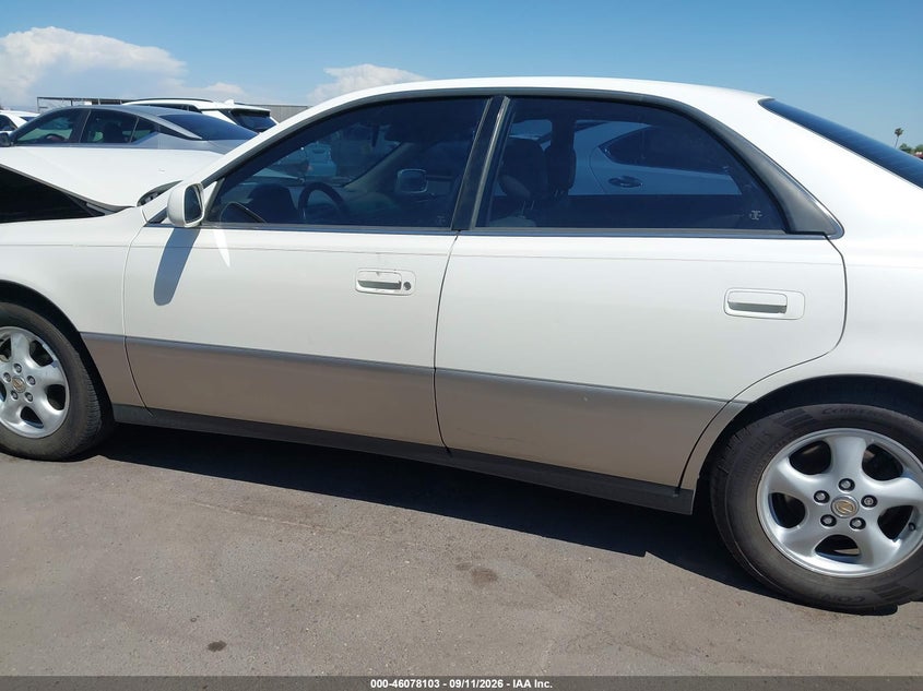 LEXUS ES 300 1998 VIN JT8BF28G7W0142633