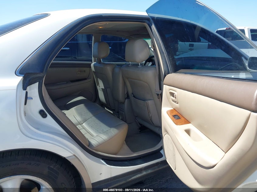 LEXUS ES 300 1998 VIN JT8BF28G7W0142633