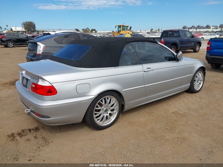 BMW 325CI 2004 VIN WBABW33404PL24325