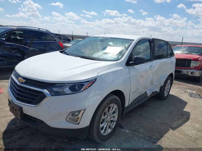 2021 Chevrolet Equinox, Left Side, IAAI, VIN 2GNAXSEV9M6155411 — photo 2