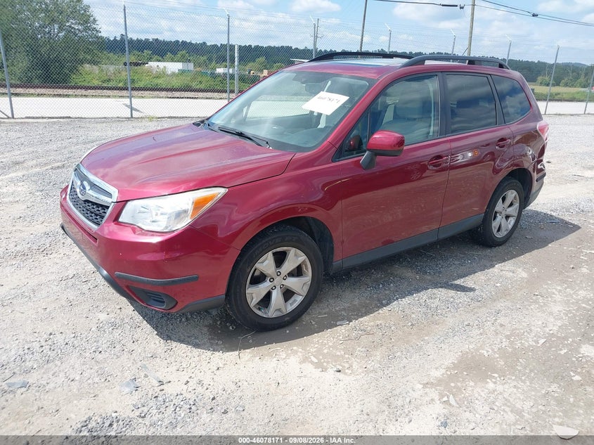 2015 SUBARU FORESTER auction photo 2