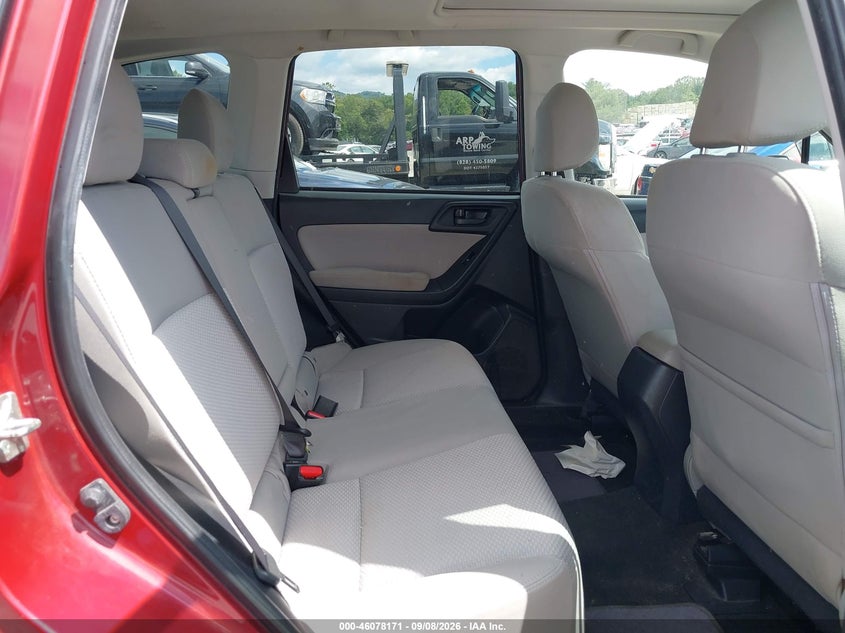 2015 SUBARU FORESTER auction photo 8