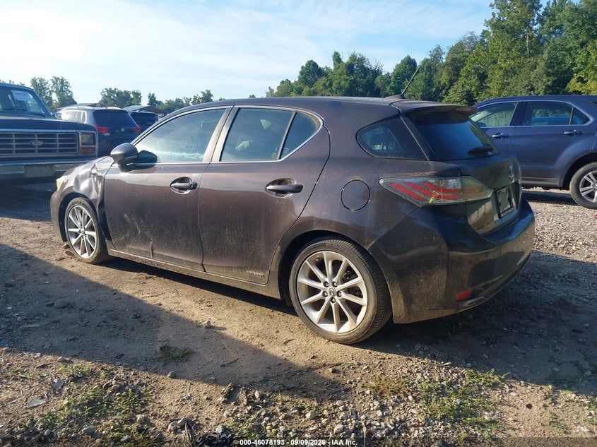 2012 LEXUS CT 200H auction photo 3