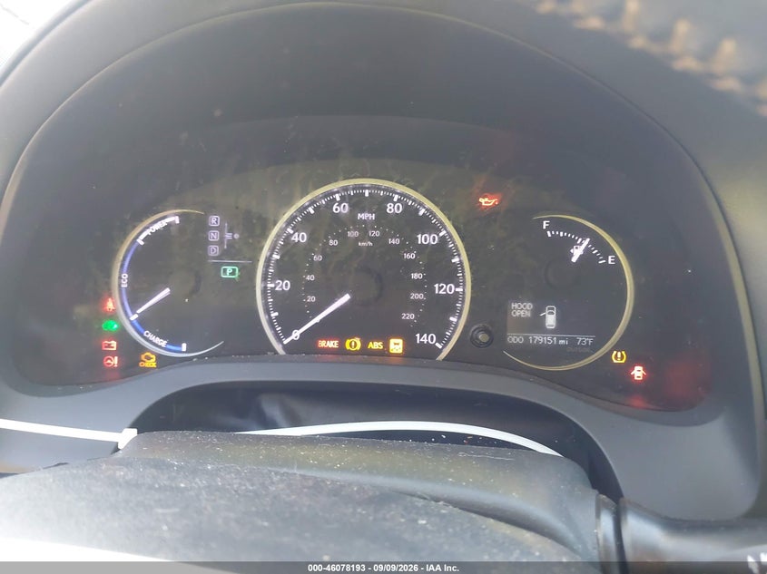 2012 LEXUS CT 200H auction photo 7