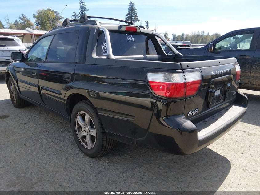 2006 SUBARU BAJA auction photo 3
