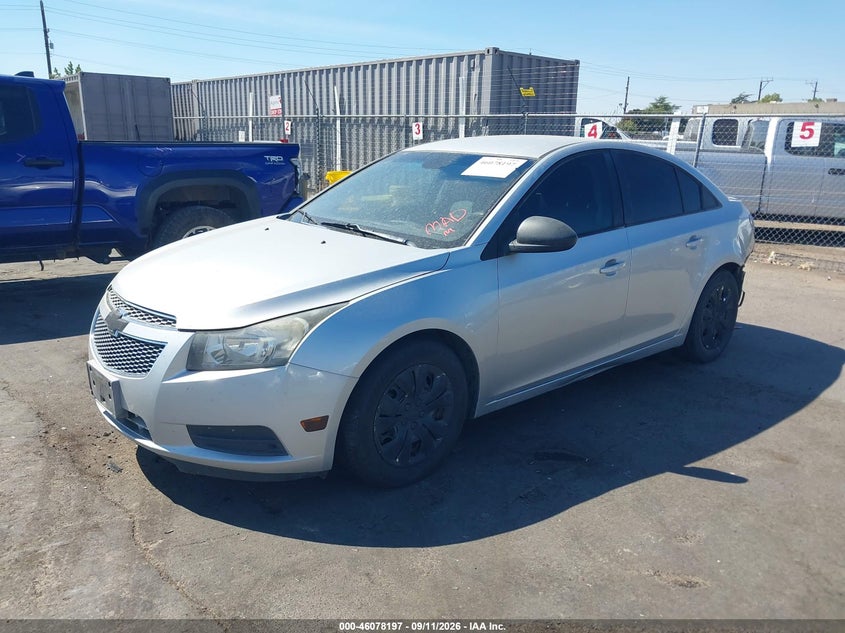 Vin: 1g1pa5sg7d7108351, lot: 46577744, chevrolet cruze ls auto 20132
