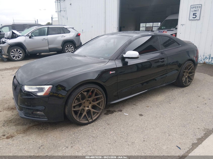 Vin: wauc4afrxga049785, lot: 46577773, audi s5 3.0t premium plus 20162
