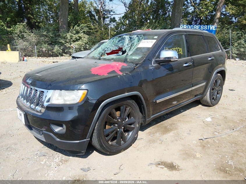 Vin: 1c4rjfcg4cc125912, lot: 46577785, jeep grand cherokee overland 20122