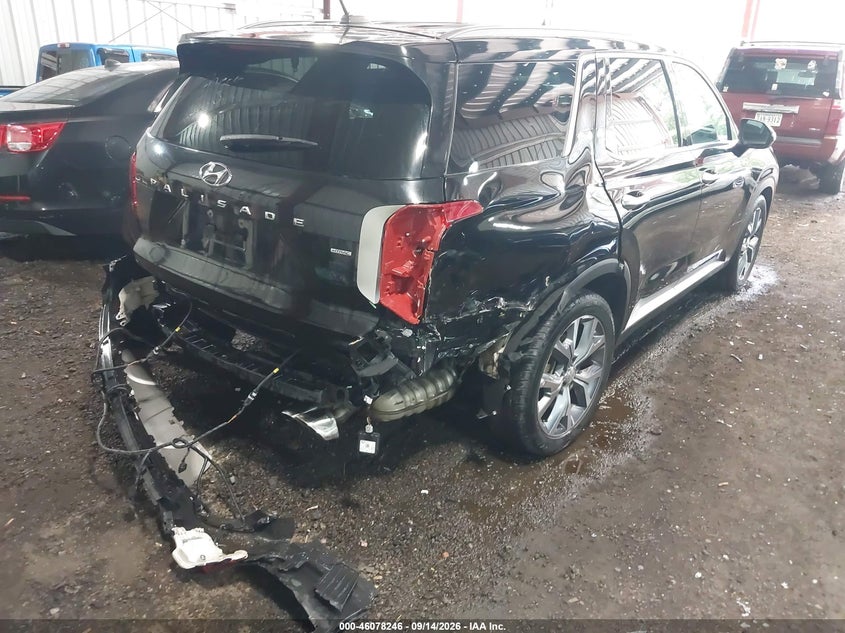 Vin: km8r4dhe6lu061672, lot: 46577793, hyundai palisade sel 20204